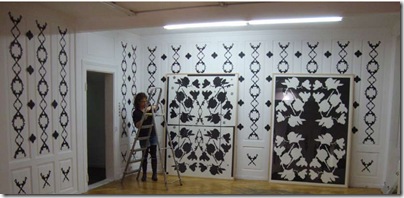 Katharina Henking mit Nesa Gschwend in Winterthur 2011 Kunsthalle