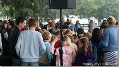 Hans Erni am 19. Juni 2009 in Luzern