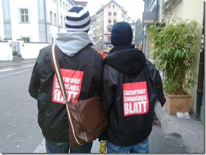 Die Verträger in Aktion